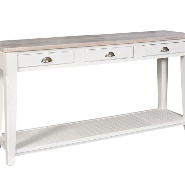 Konsola z szufladami Bristol white Belldeco